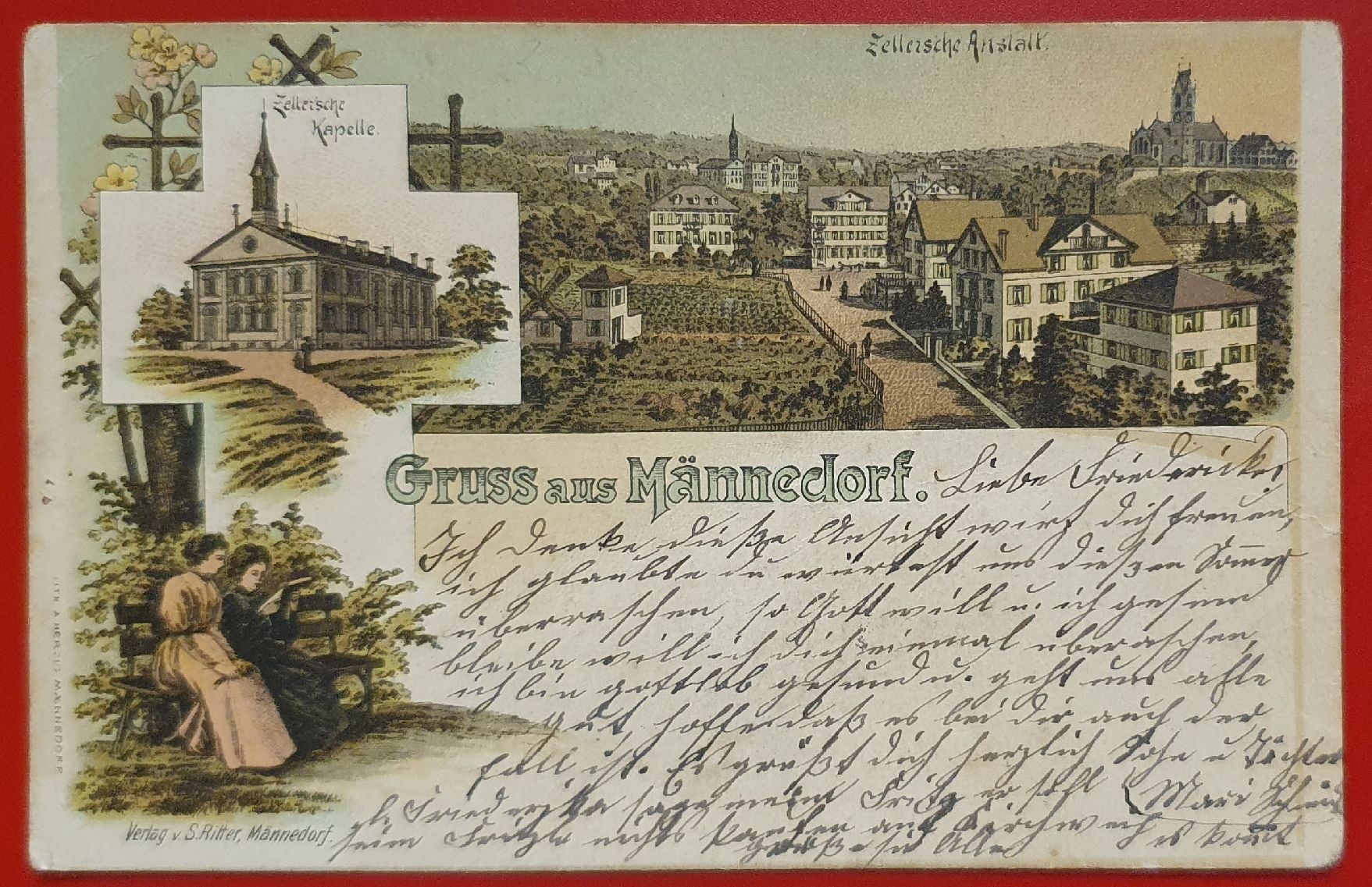 Cartoline postali: Gruss aus Männedorf – Usato da Kreuzlingen venduto da Rschweiz1