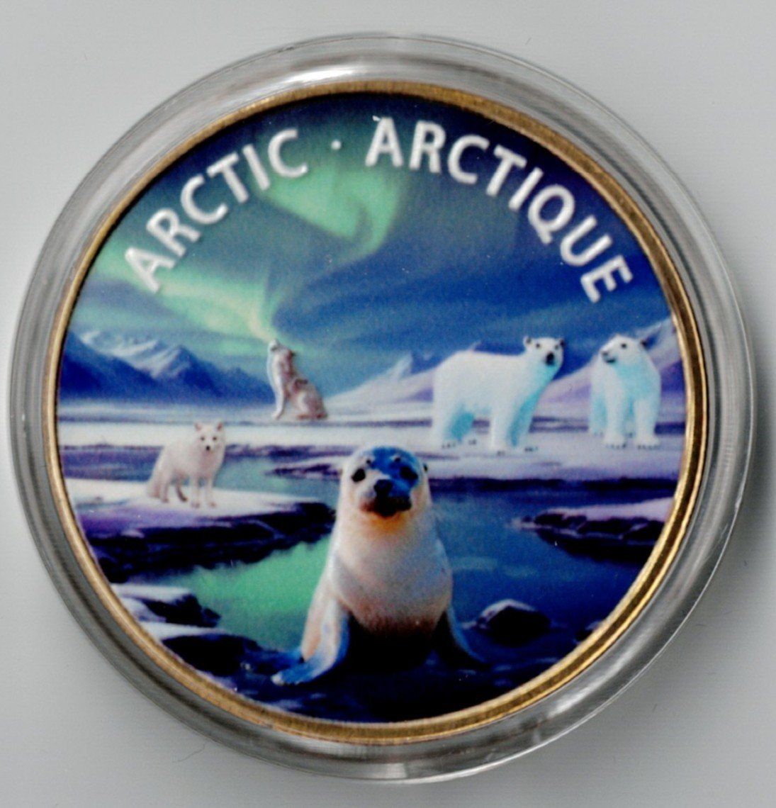 Medaglie: Moby Dick_Arctic Animal_Gedenkmedaille – Nuovo (secondo la descrizione) da Hombrechtikon venduto da Fraese01 3
