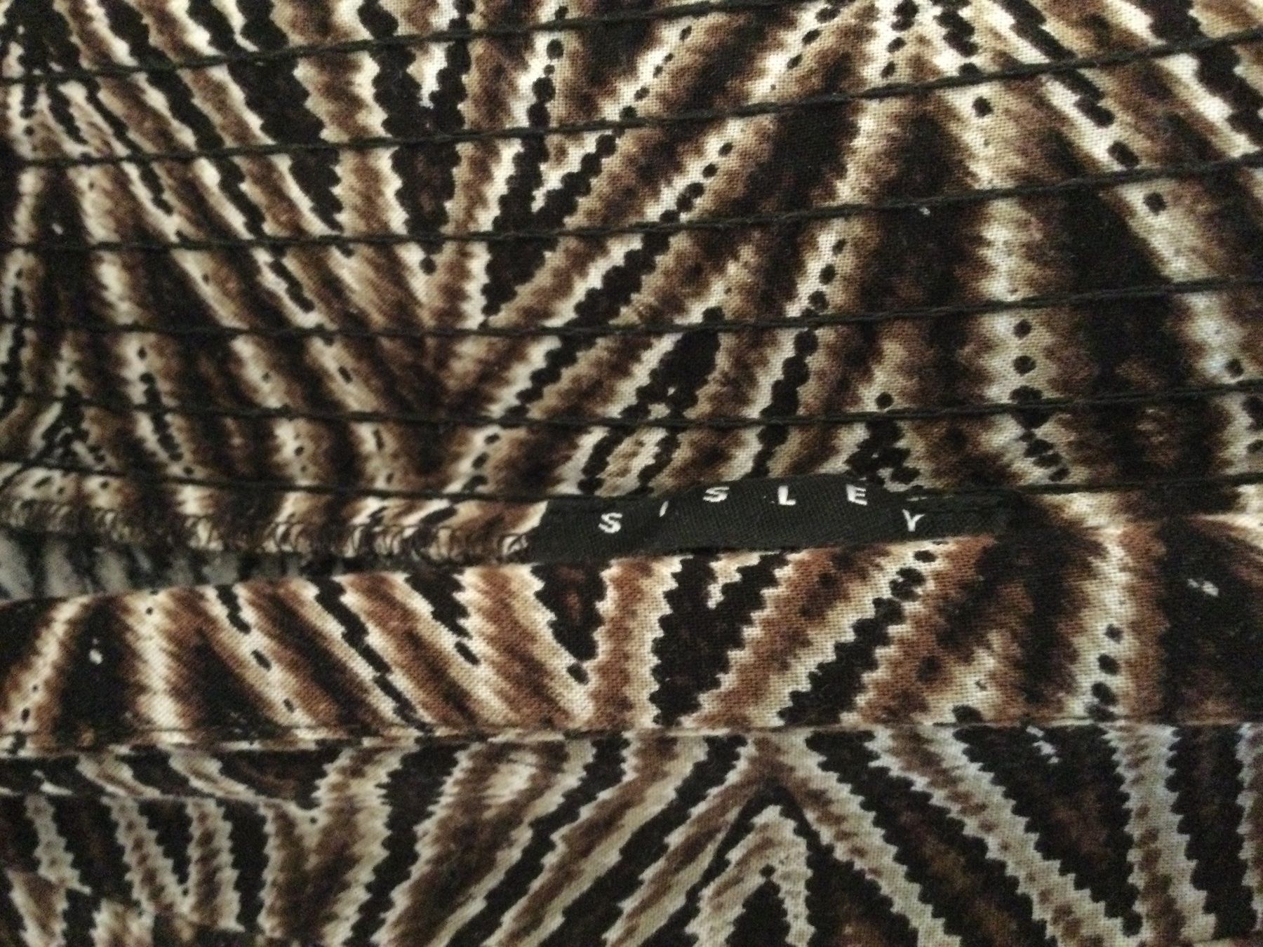 Sisley Pantaloni: Sisley Sommerhose mit Tigermuster -  34 - XS – Usato da Zürich venduto da Janakpur 4