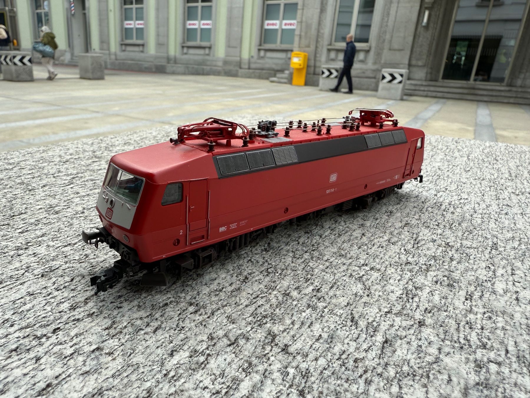 Fleischmann Trains électriques: Fleischmann DC Br 120 158-1 Elok Analog – D'occasion à Chiasso par Carrara-Modellismo 2