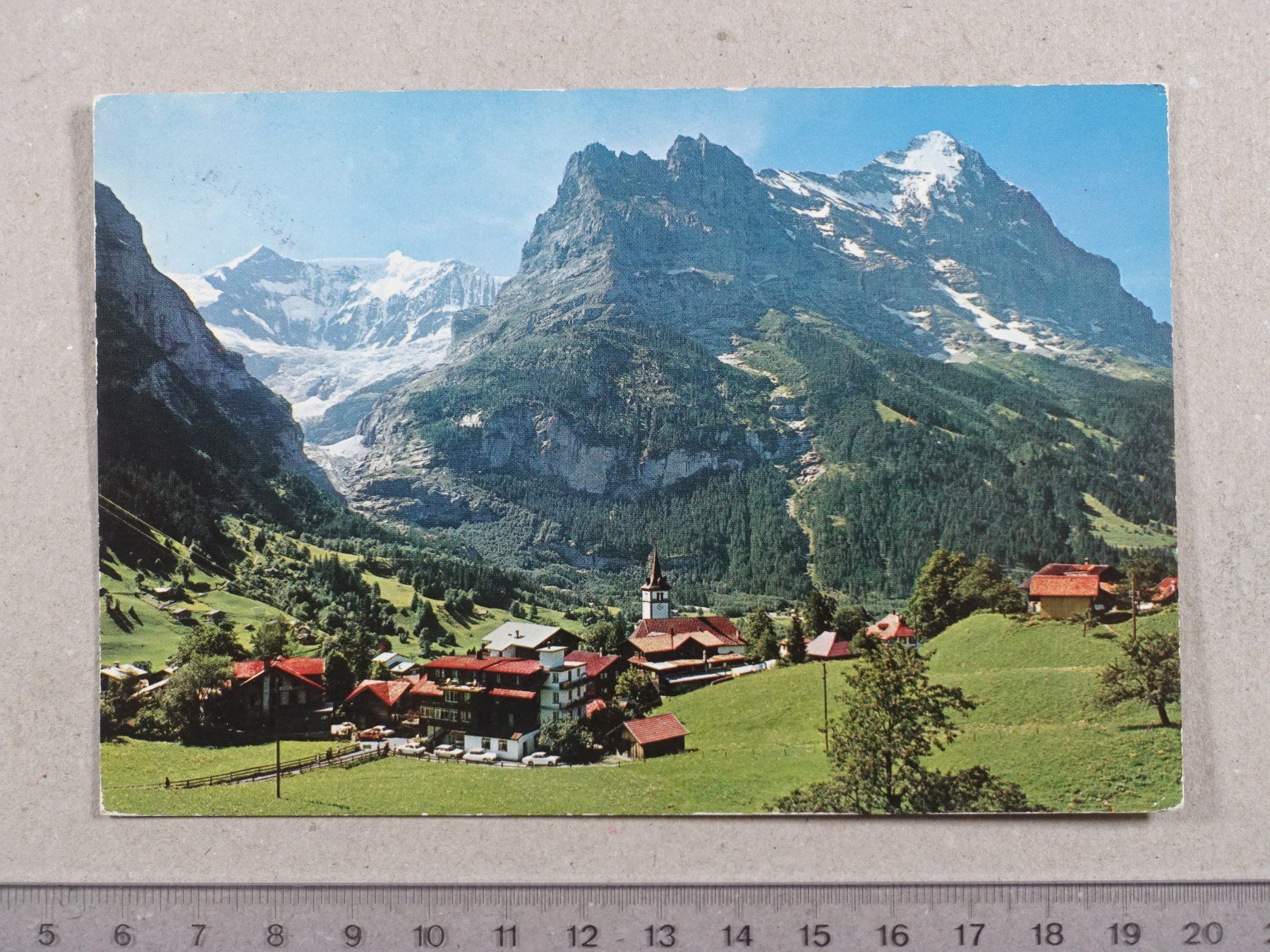 Cartoline postali: Grindelwald, 1970 – Usato da Lenzburg venduto da fh1
