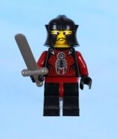 LEGO Minifigur Knights' Kingdom II - Shadow Knight