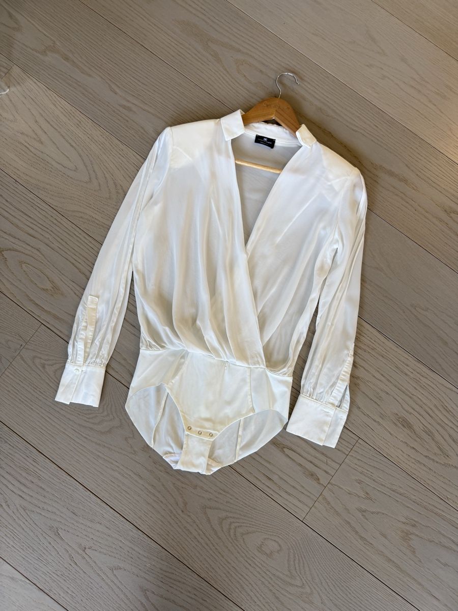 Franchi Blusen: Elisabetta Franchi blouse blanc taille-S – Neu (gemäss Beschreibung) aus Genève von iry_67wr 2