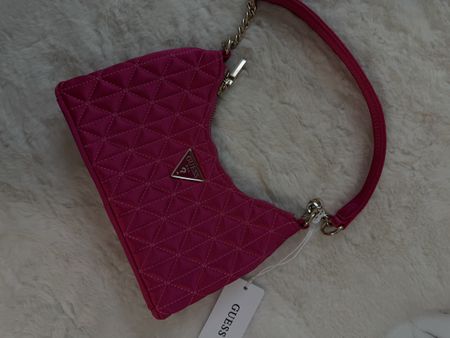 Pinke Guess Baguette Bag, neuwertig, Top Zustand!