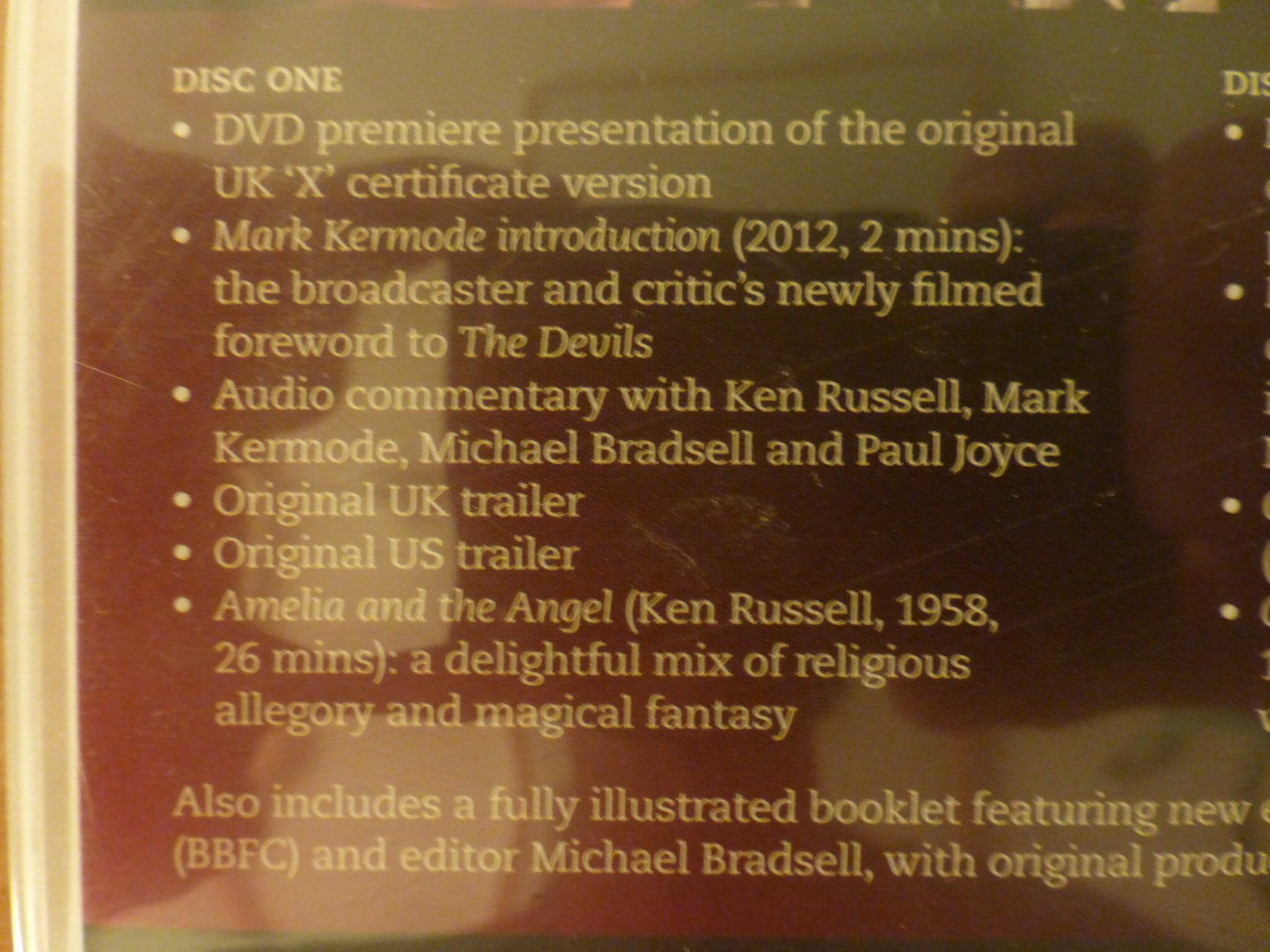 Tutti i DVDs: The Devils Ken Russel DVD – Usato da Zumikon venduto da psisound 3