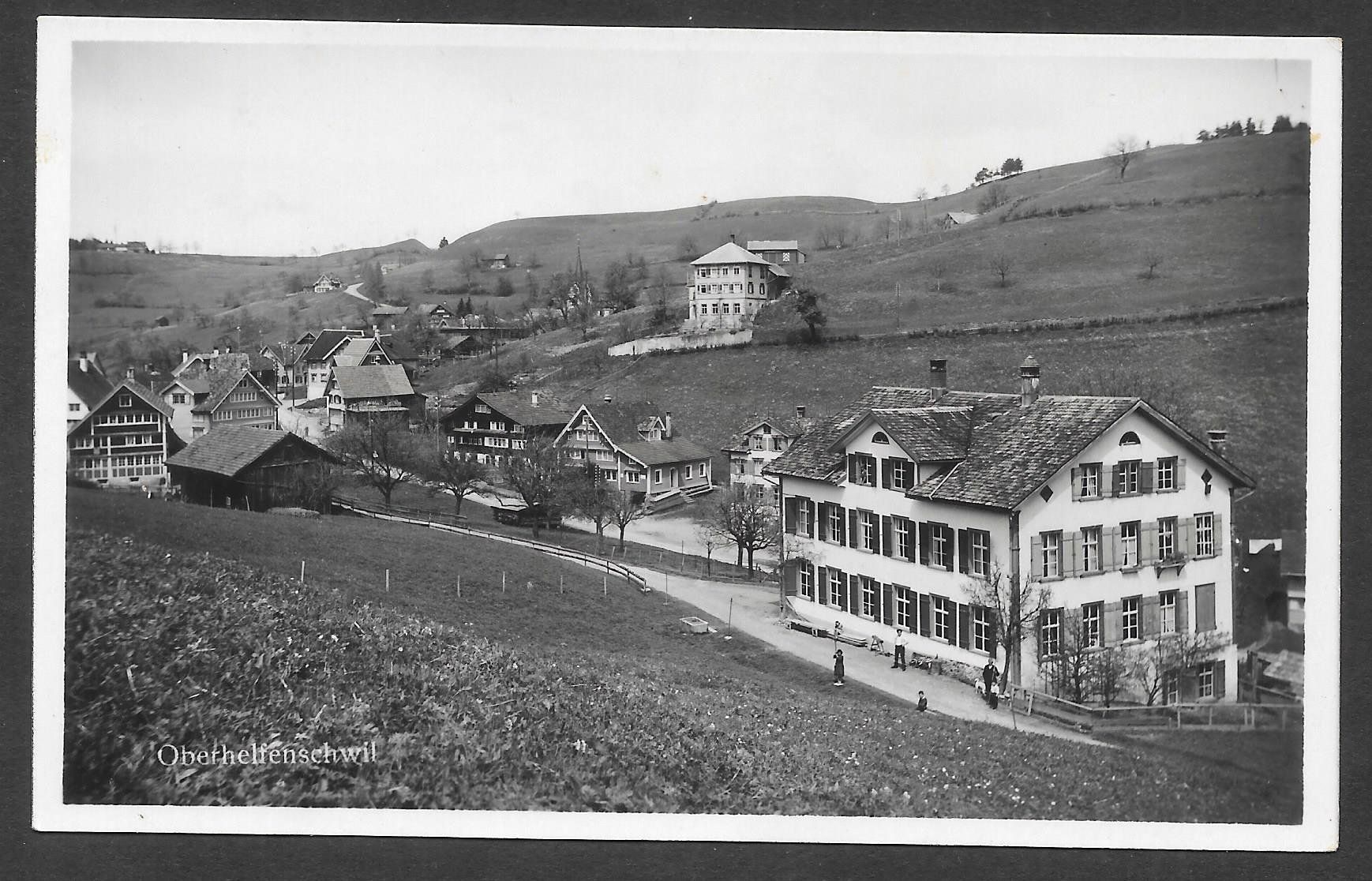 Cartoline postali: Oberhelfenschwil Teilansicht – Usato da Olten venduto da clotaldi
