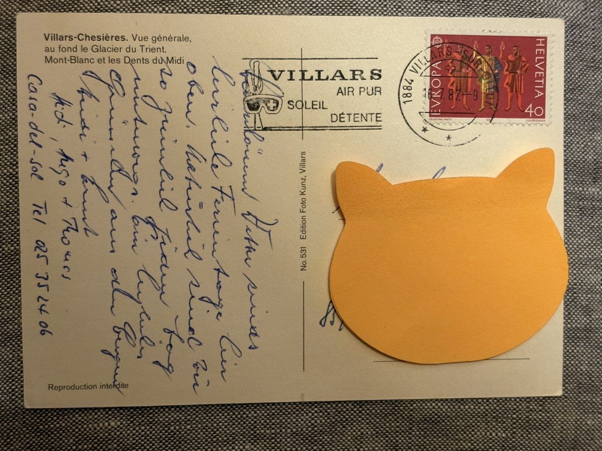 Cartoline postali: AK von Villars Chesières – Usato da Rümlang venduto da Kartenpost1 1