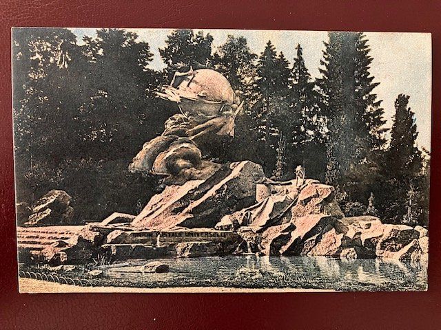 Ansichtskarten: 1910: Int. Postwertzeichenausstellung Bern – Gebraucht aus Rubigen von Menthe 1