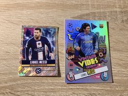 Topps Champions League 2x Lionel Messi
