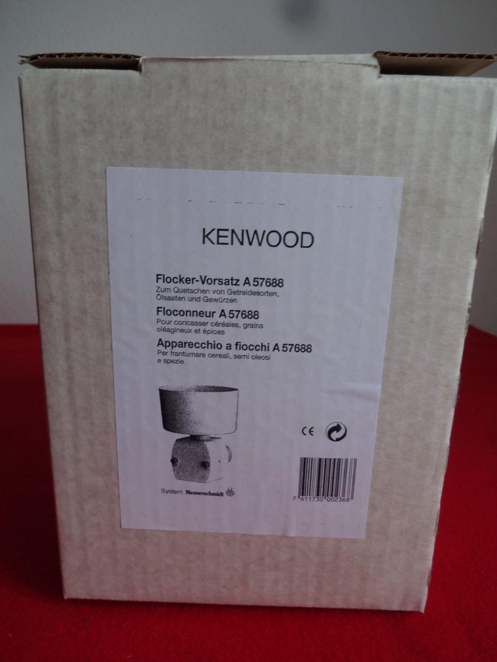 Kenwood Küchengeräte: Flockervorsatz - System Messerschmidt zu Kenwood Chef/Major – Neu und originalverpackt aus Frauenfeld von jaho13 4