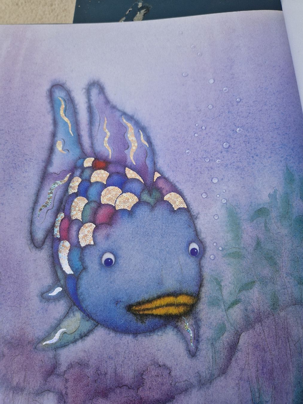 Bücher: Kinderbuch Der Regenbogenfisch Marcus Pfister. Grossausgabe – Gebraucht aus Mörigen von Clio111 4