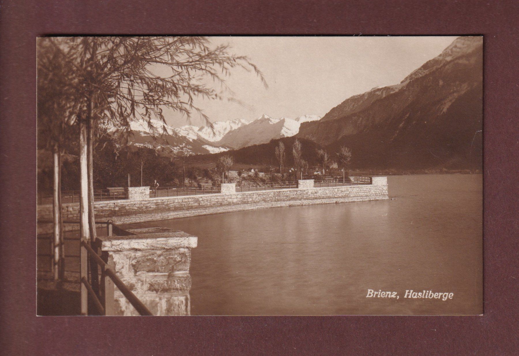 Cartoline postali: BRIENZ - Hasliberge – Usato da Pully venduto da nicecards-shop