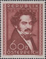 Österreich 948 160.Geburtstag von Moritz Daffinger **