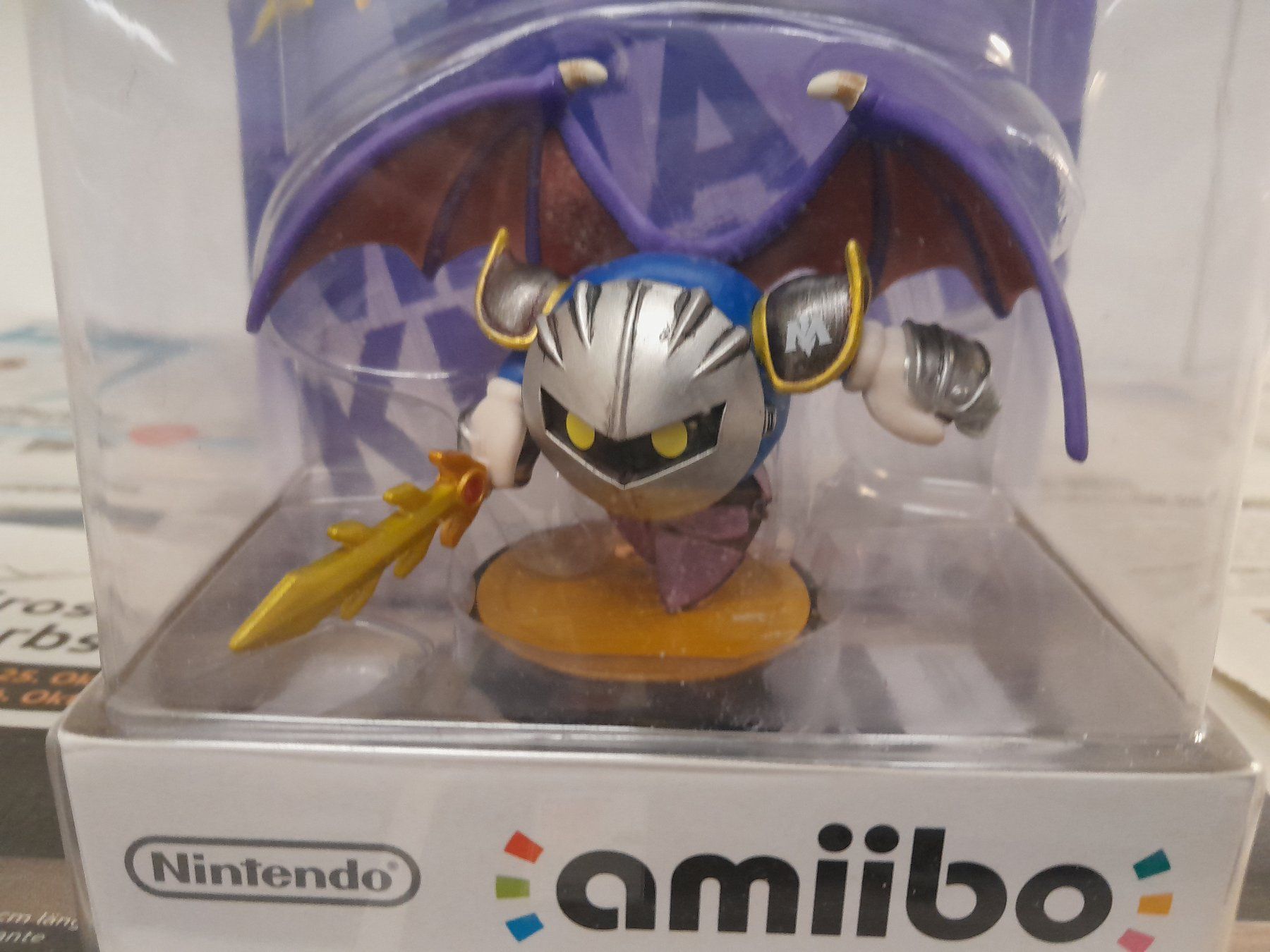 Nintendo Statuette: Nintendo amiibo Meta Knight – Nuovo (secondo la descrizione) da Rüti ZH venduto da Alemanni 4