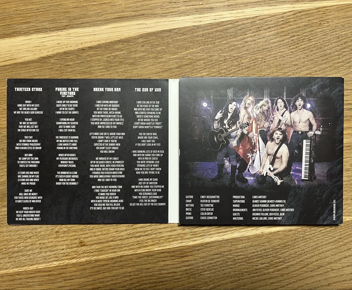 CD: Black Lion Genocide - Destroying Vertigo - CD – Usato da Posieux venduto da coutset 2