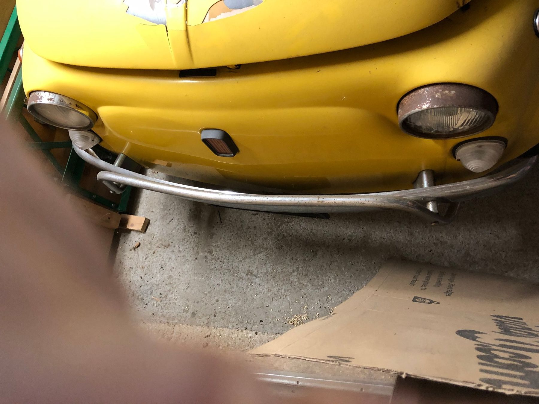 Fiat Automobili: Fiat 500 Oldtimer gelb ab Platz 58522km – Usato da Hefenhofen venduto da Crg 6