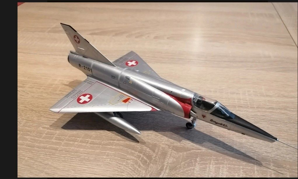 Schweizer Armee Kit di modellismo & Modellini statici: Mirage lllRS swiss – Nuovo e nell'imballaggio originale da Brunnen venduto da pepone08 2