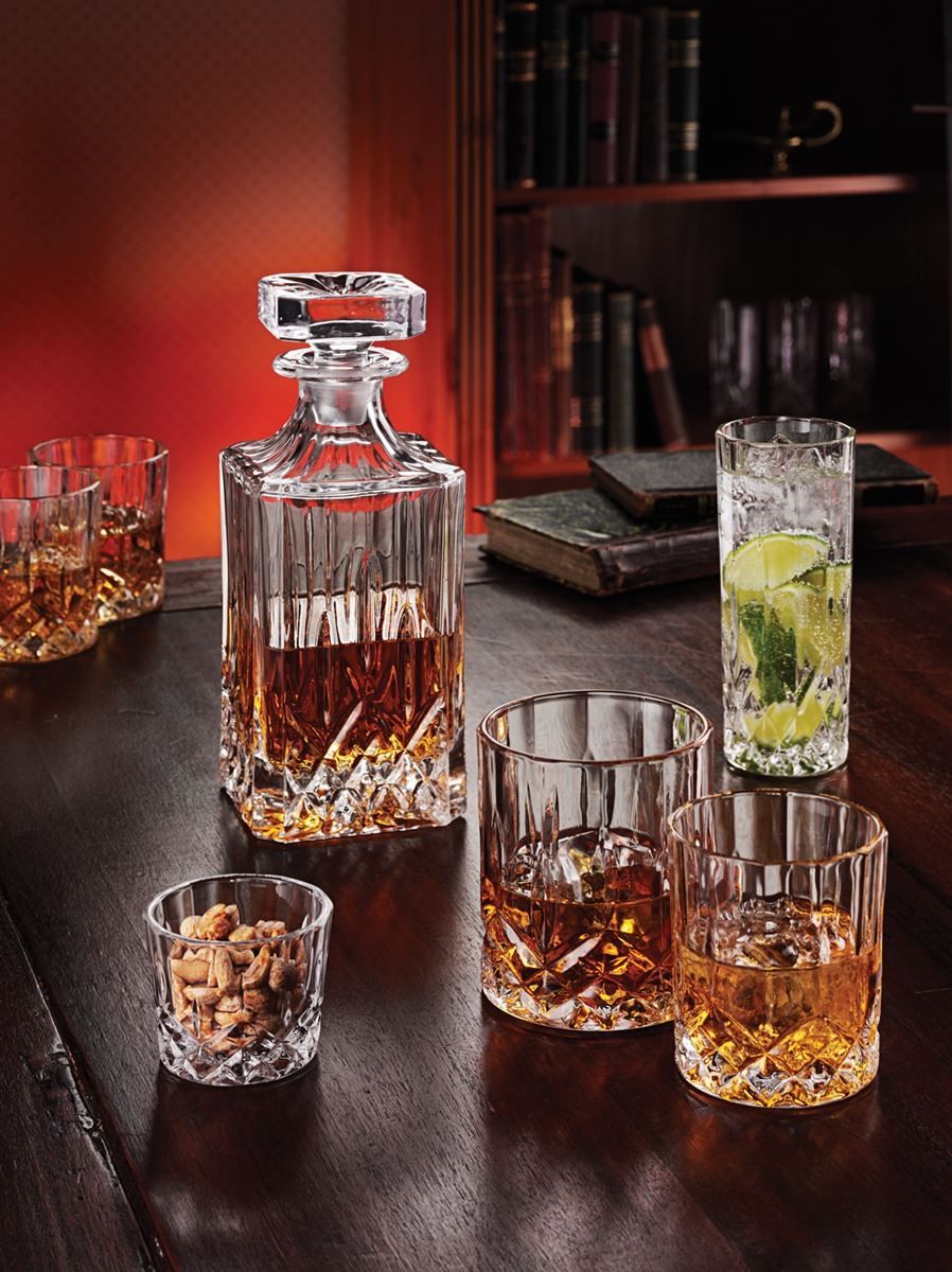 Caraffe: Whisky Karaffe mit Deckel HARVEY – Nuovo e nell'imballaggio originale da Wettingen venduto da kochshop 4