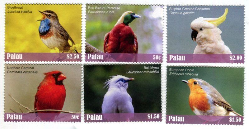 Alle Briefmarken: Briefmarken "Vögel". Palau – Neu und originalverpackt aus Basel von Butsch5