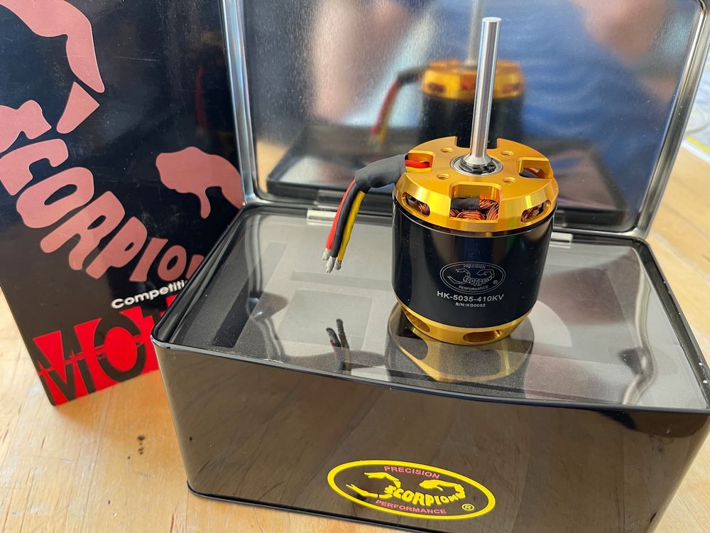 RC Brushless Motor Scorpion HK5035 410kv Heli Comp. NEU! Kaufen auf