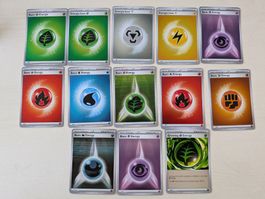 14-teiliges Energie-Karten-Set