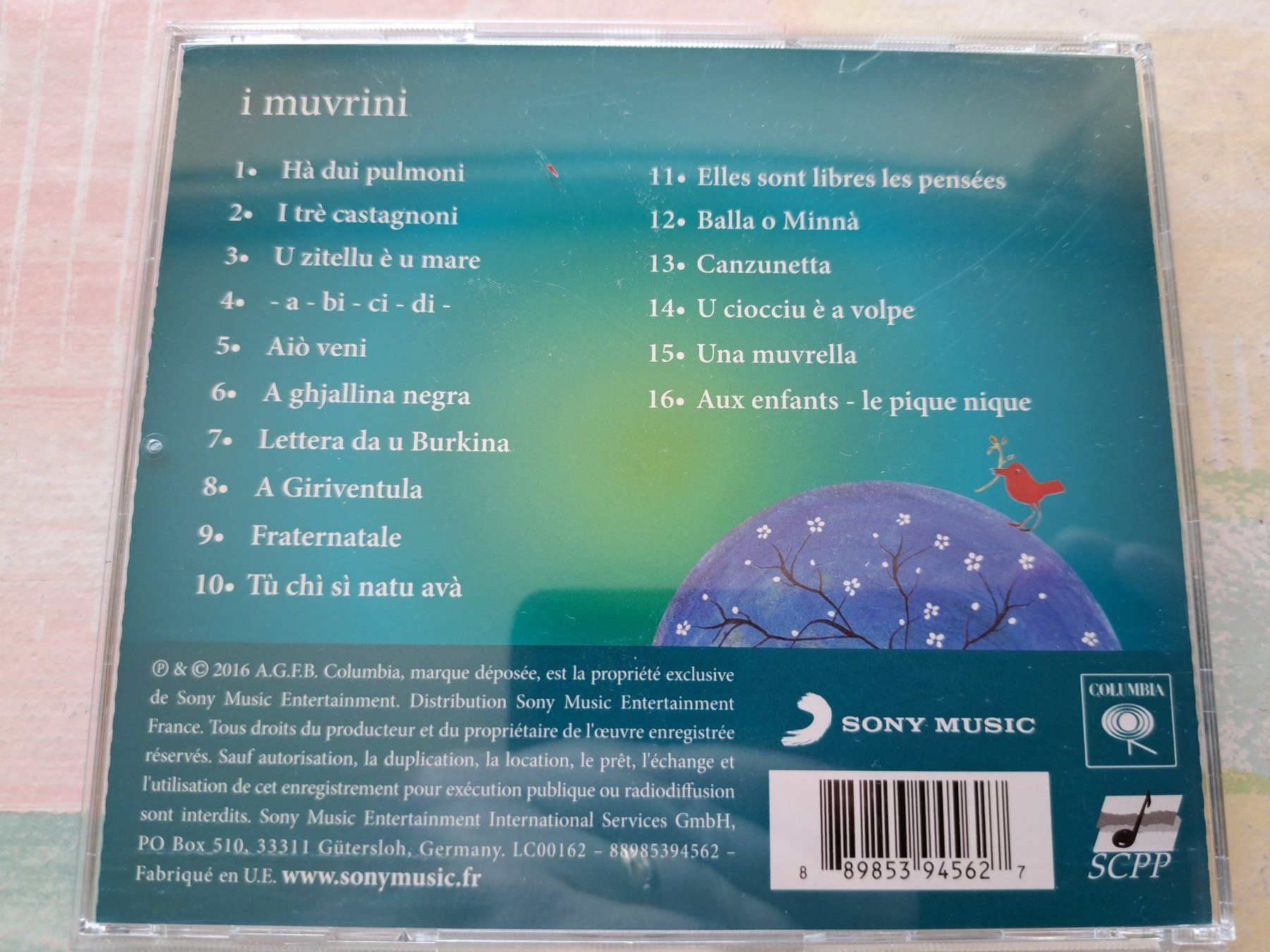 CDs: Cd I Muvrini - Pianetta – Gebraucht aus Pully von bro_n52j 1