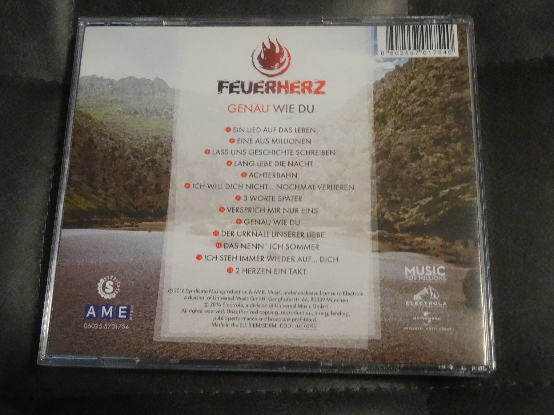 CD: Feuerherz - Genau wie du CD – Usato da Olten venduto da Disc-Ausverkauf 1