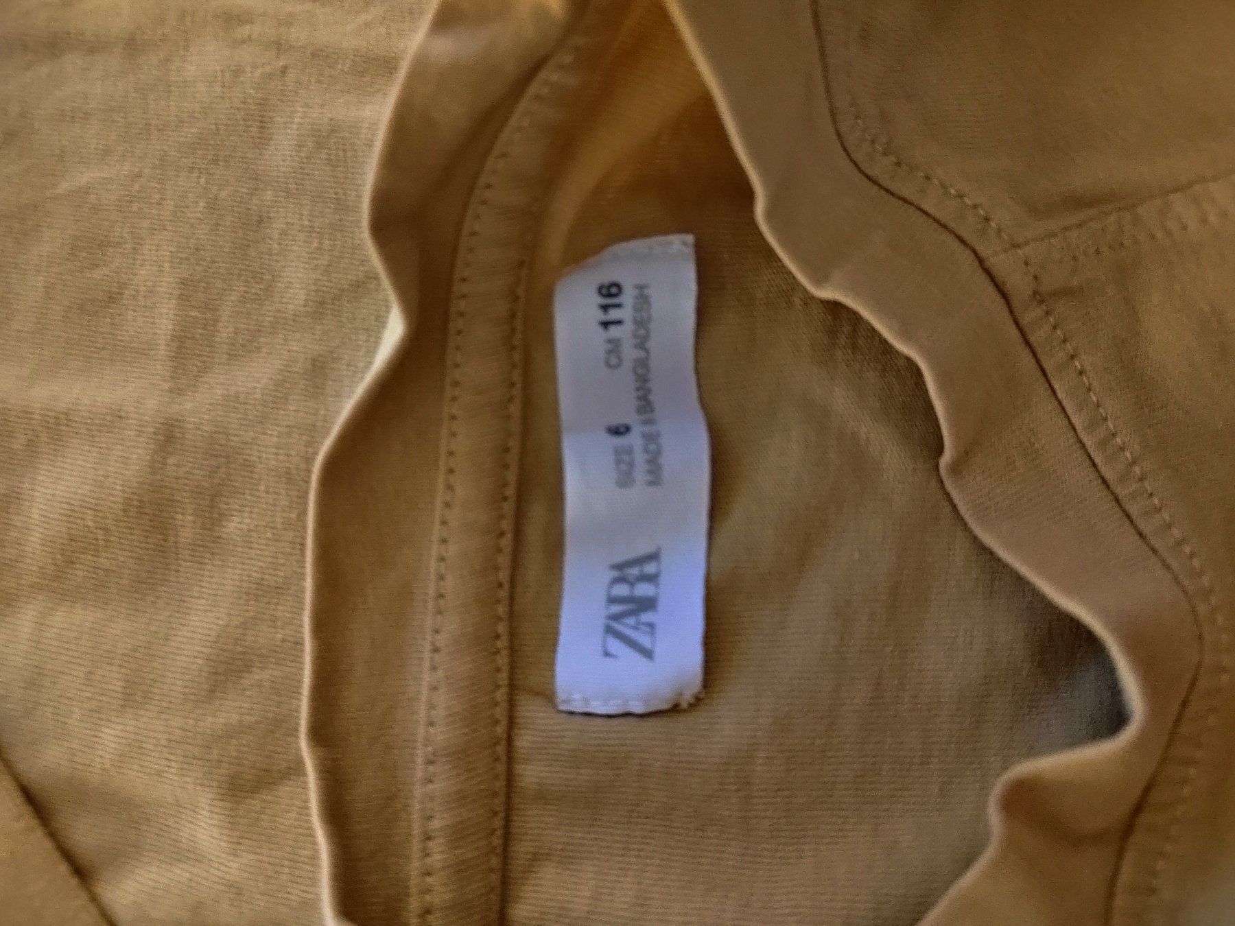 Zara Hemden, T-Shirts & Polos: Langarmshirt Zara, Gr. 116, Senffarben – Gebraucht aus Einsiedeln von pattymary 2