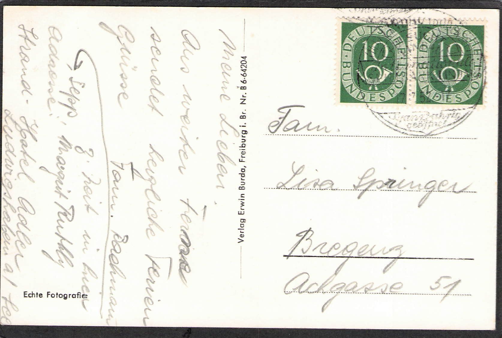 Cartoline postali: Lindau am Bodensee , Dampfschiffe – Usato da Reichenburg venduto da Pipo-67 1