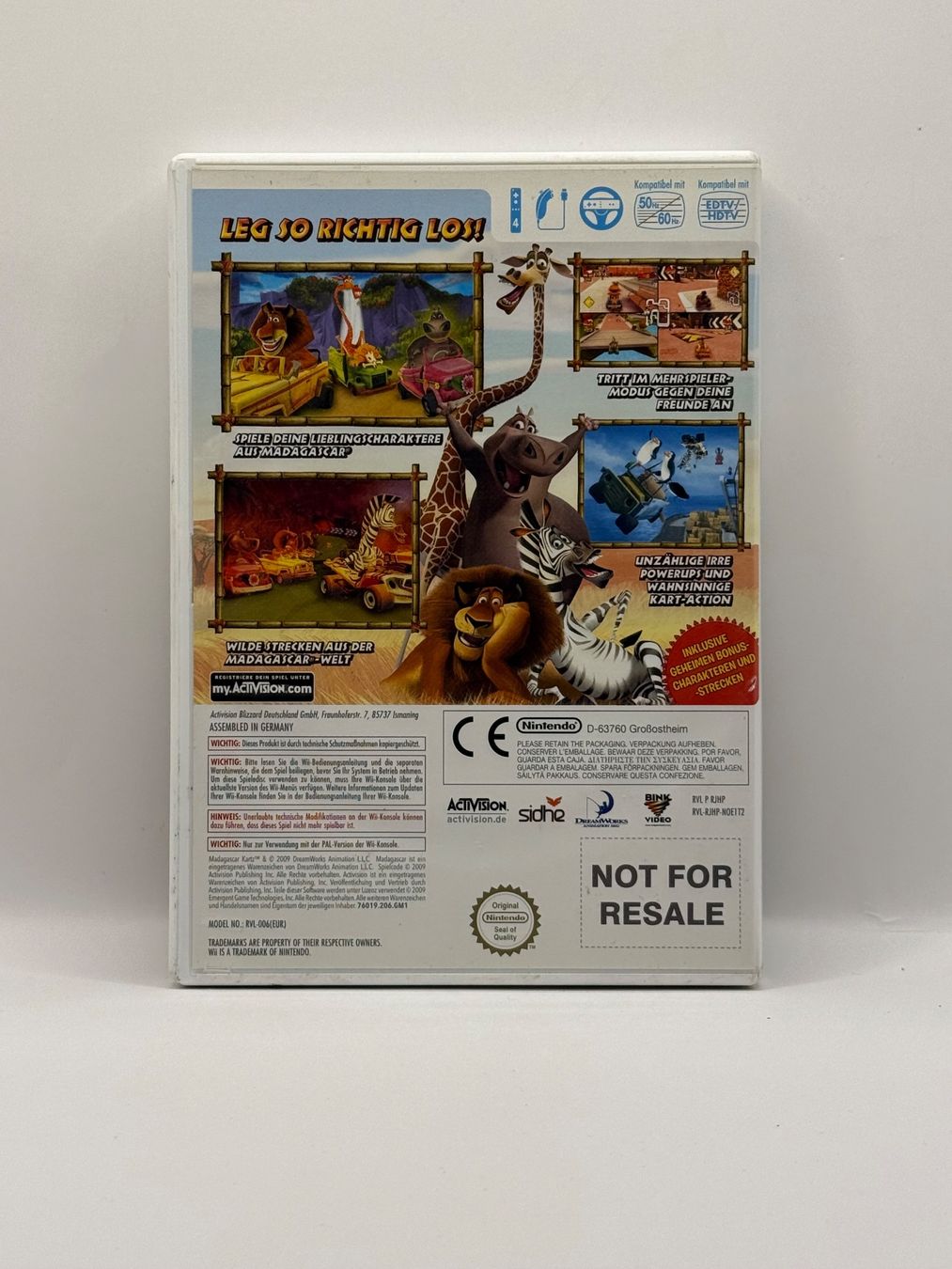 Nintendo Giochi: Madagascar Kartz - Nintendo Wii - CIB – Usato da Dietikon venduto da gab_qz7y 1