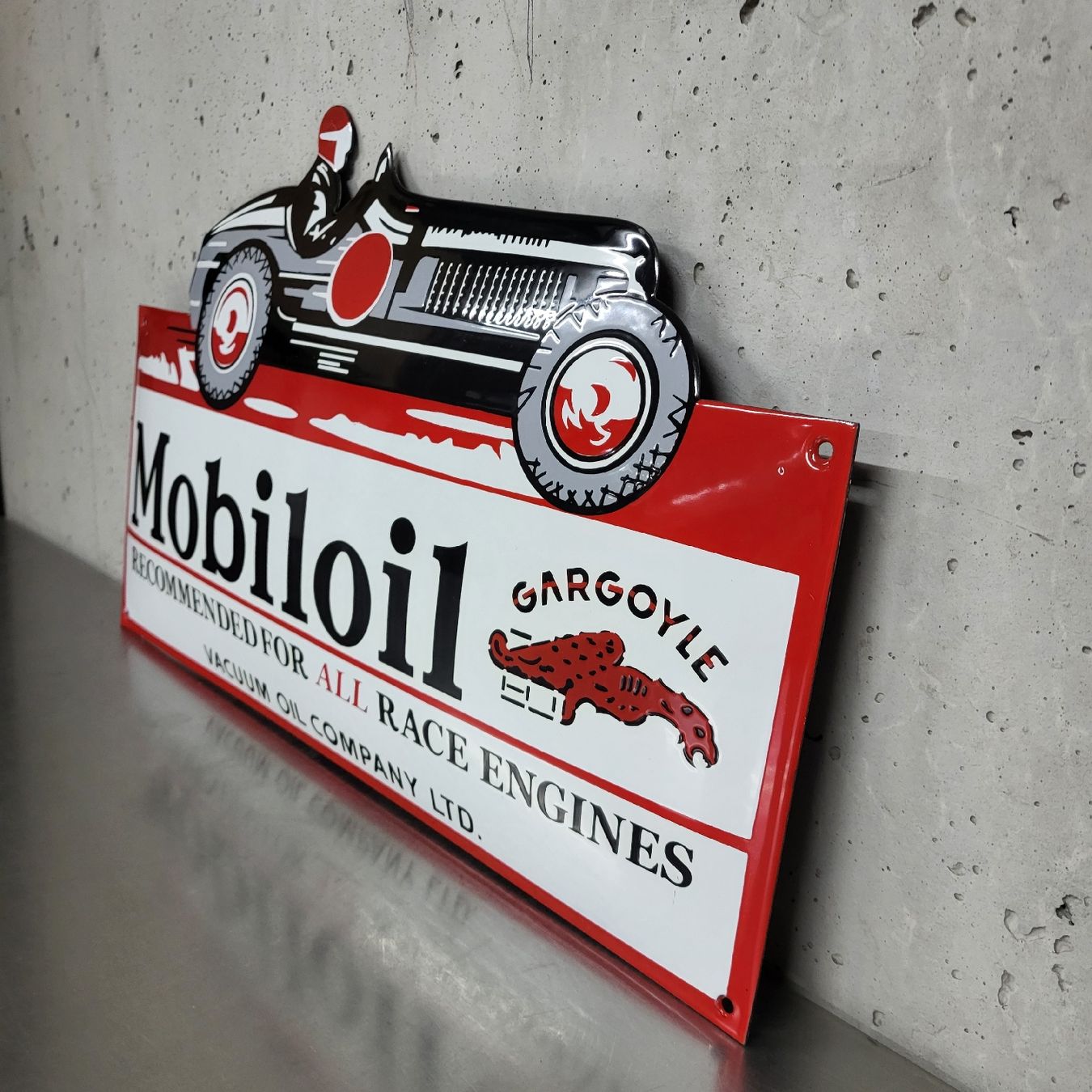 Schilder: Emailschild Mobil Oil – Neu (gemäss Beschreibung) aus Zürich von timbuktu03 1
