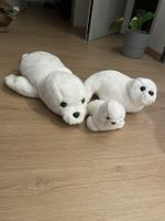 Robbenfamilie 70 , 35 , 20 cm, für Kinderkrippe, Wohnheim