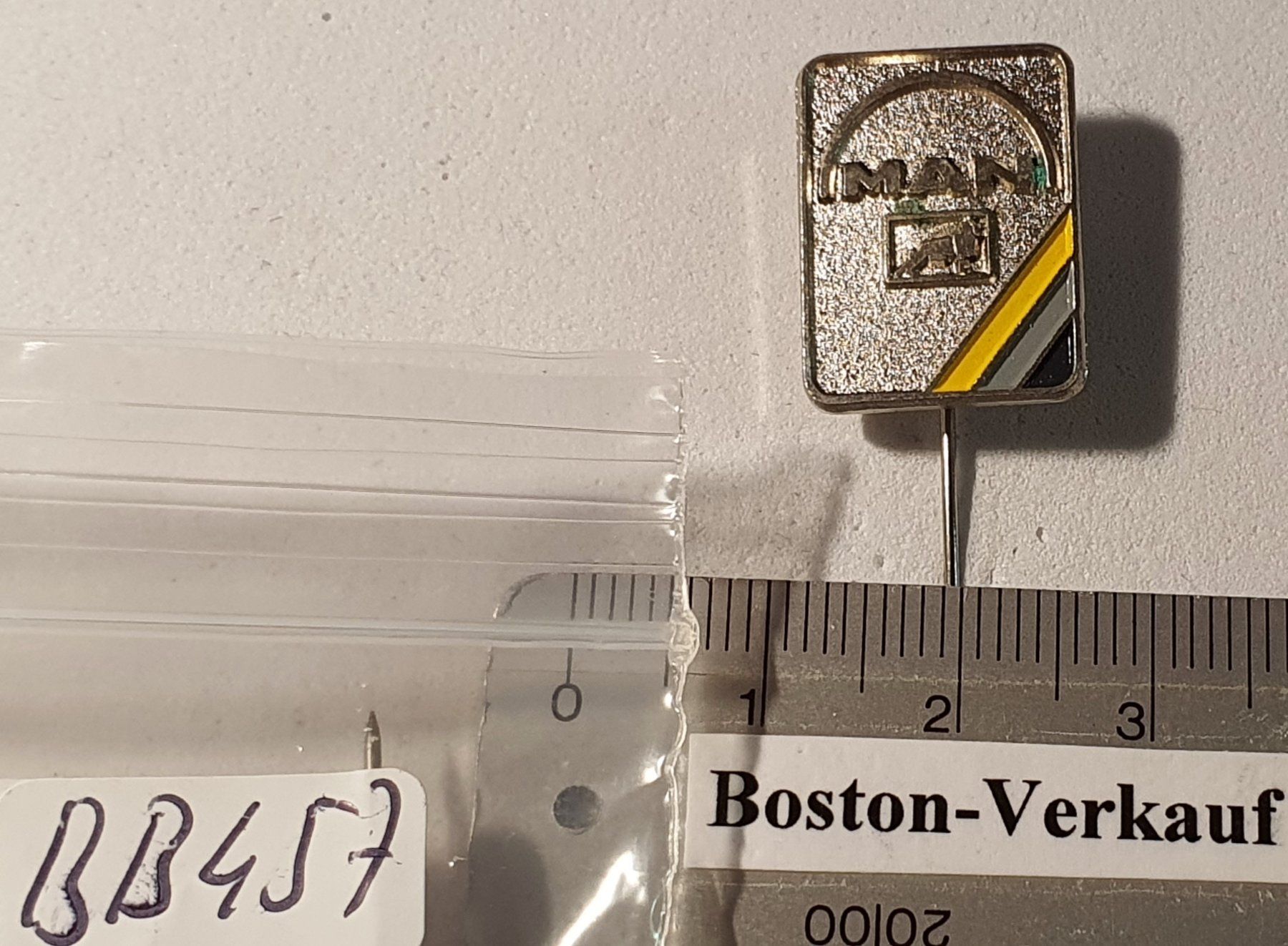 Spille & Fermagli: BB457 - Anstecknadel MAN Logo – Usato da Reinach BL venduto da Boston-Verkauf 3