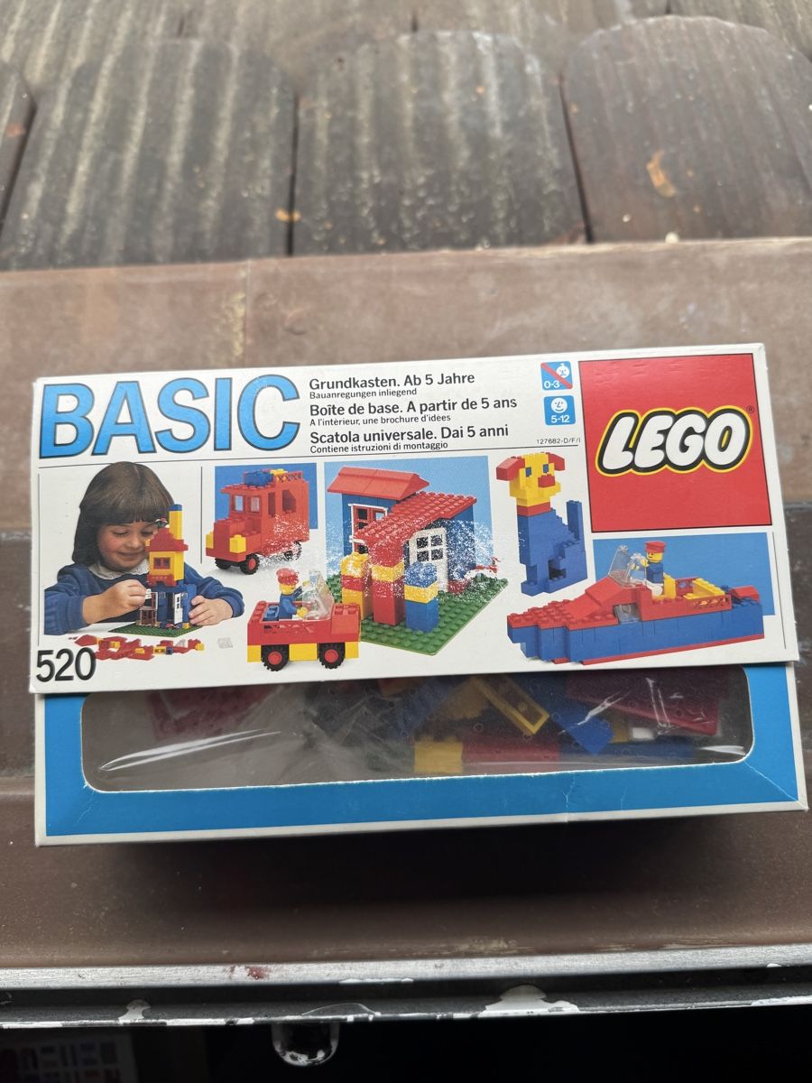 Lego Spielzeuge: LEGO Basic Set 520 vintage 1985 Originalverpackung – Neu (gemäss Beschreibung) aus St-Gingolph von sve_6kzl