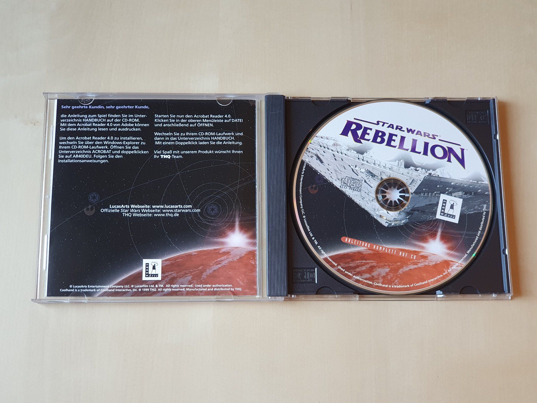 Microsoft Jeux: Star Wars Rebellion – Défectueux à Stansstad par collectorsshop 2