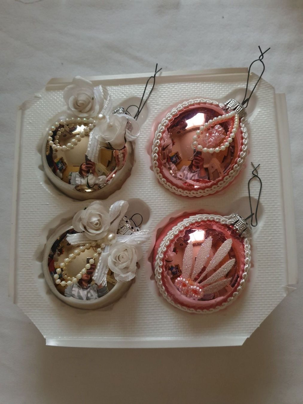 Alle Dekorationen: Christbaumkugeln von Wilma Krebs Design – Neu (gemäss Beschreibung) aus Rebstein von Ajs_Toy_Palast_1 3