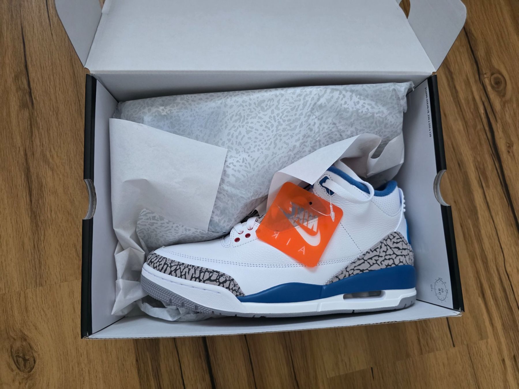 Jordan Scarpe da uomo: Jordan 3 True Blue, Grösse 44 – Nuovo e nell'imballaggio originale da Oberbüren venduto da UC1987 1