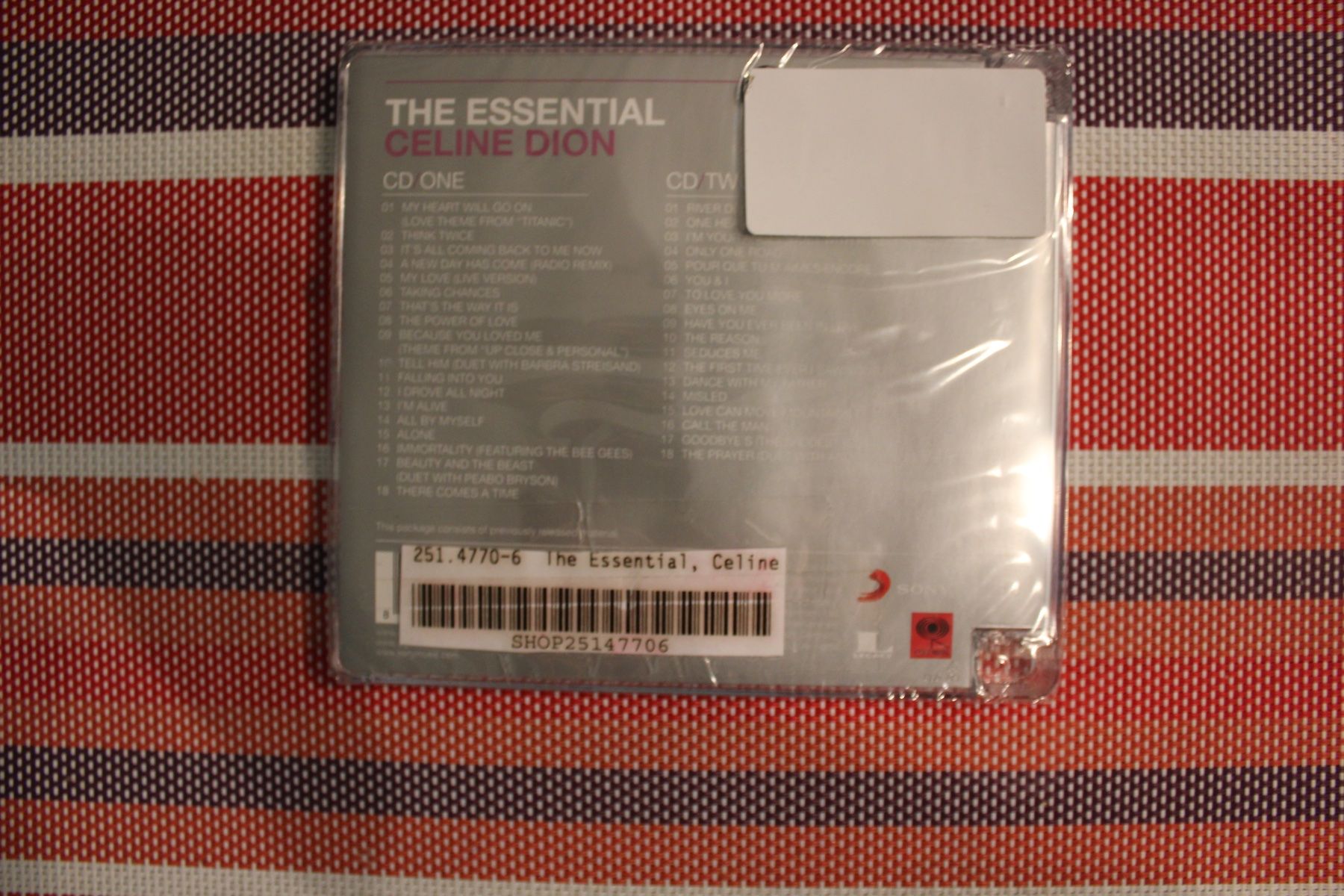CDs: CELINE DION "THE ESSENTIAL" 2 CD NEU – Neu und originalverpackt aus Geroldswil von CD-Verkauf-2022 1