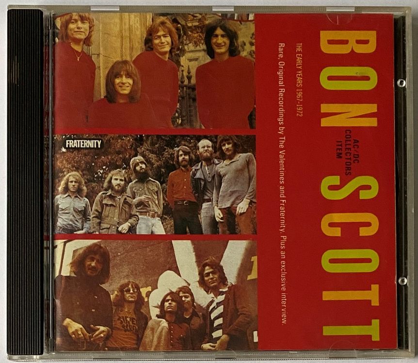 Bon Scott With The Valentines & Fraternity | Kaufen auf Ricardo