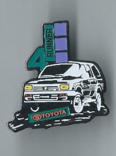 Plaketten & Abzeichen: Toyota 4 Runner Pin – Gebraucht aus Zürich von t24_de