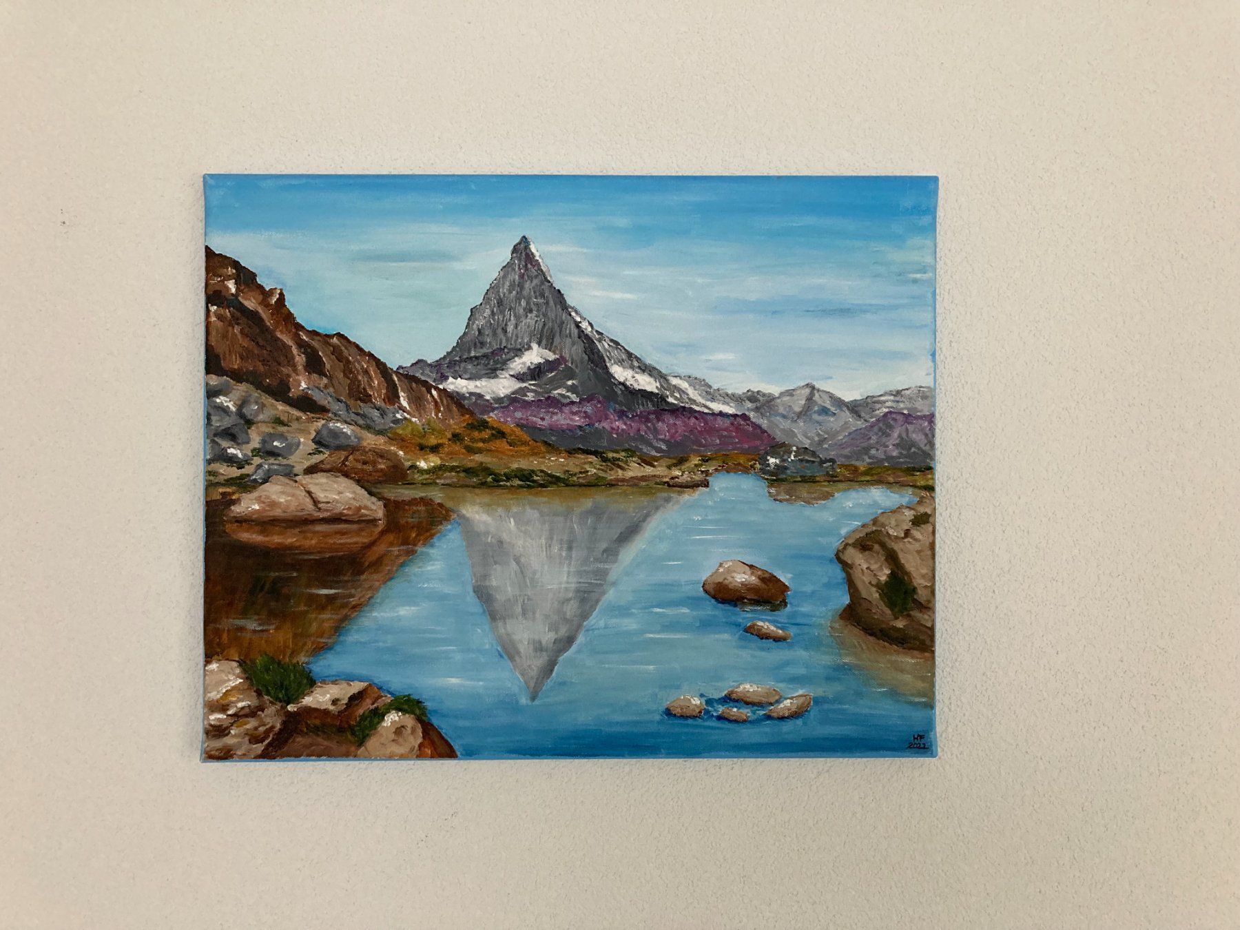 Dipinti: Berglandschaft - Ölbild – Usato da Cham venduto da Felha 3