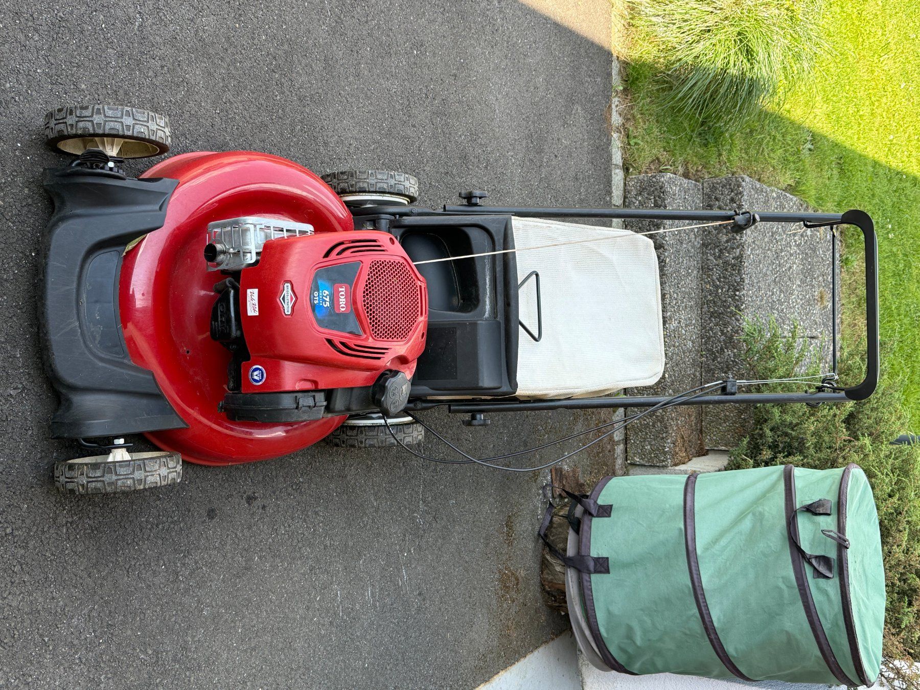 Toro Rasenmäher: Rasenmäher TORO 675 GTS – Gebraucht aus Neu St. Johann von Sidwald 1