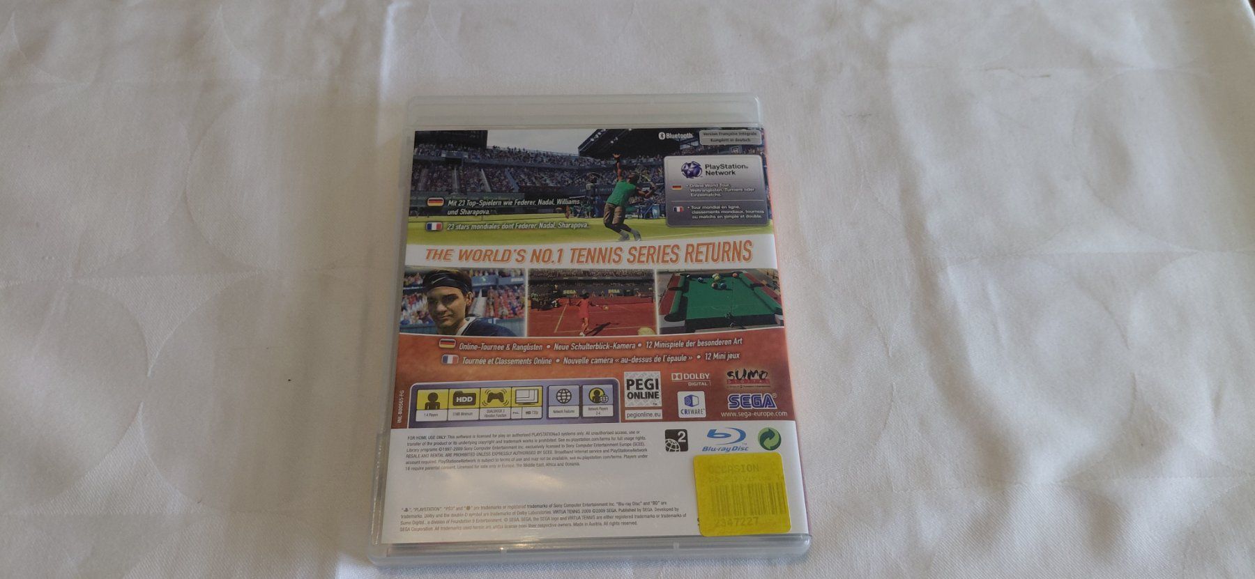 Giochi: Virtua Tennis 2009 PS3 – Usato da Gretzenbach venduto da Uli1980 2