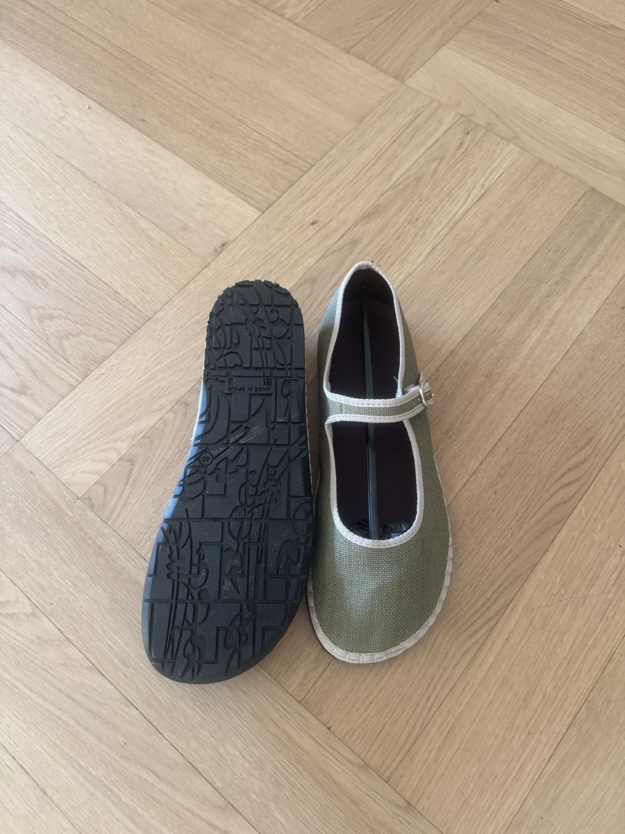 Scarpe da donna: Flabelus Cinderella Natty in Khaki – Nuovo e nell'imballaggio originale da Zürich venduto da lara1905 1
