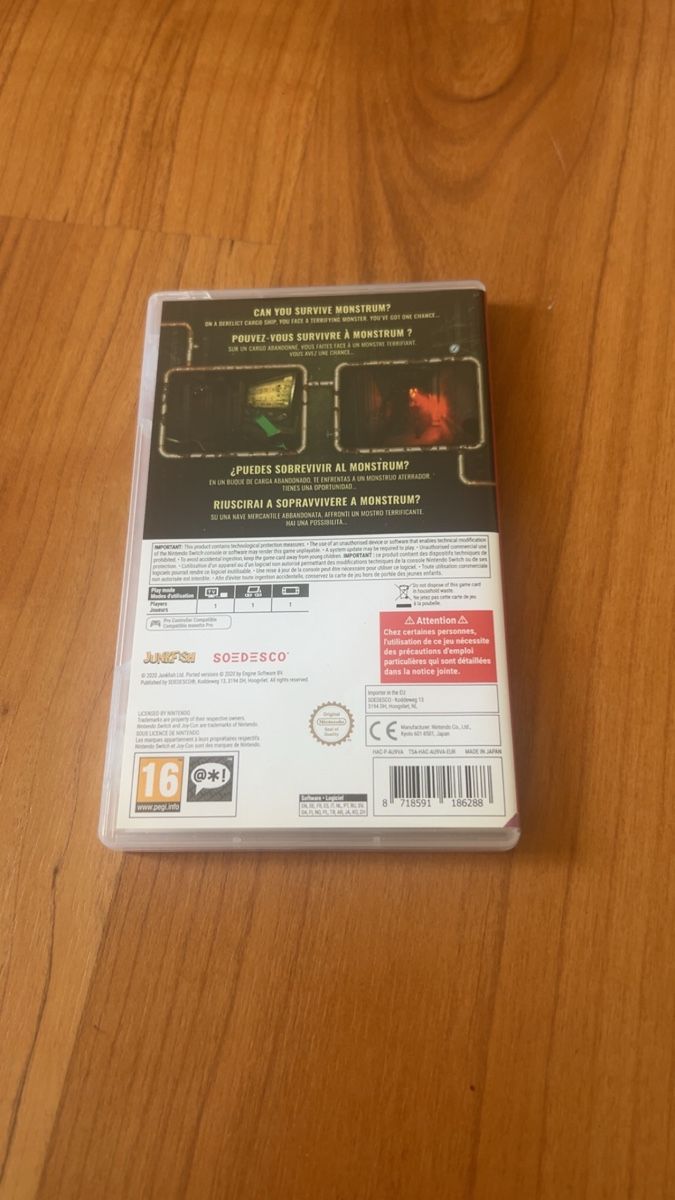 Nintendo Giochi: Monstrum jeu Nintendo Switch bon état – Usato da Vich venduto da yva_pgr7 1
