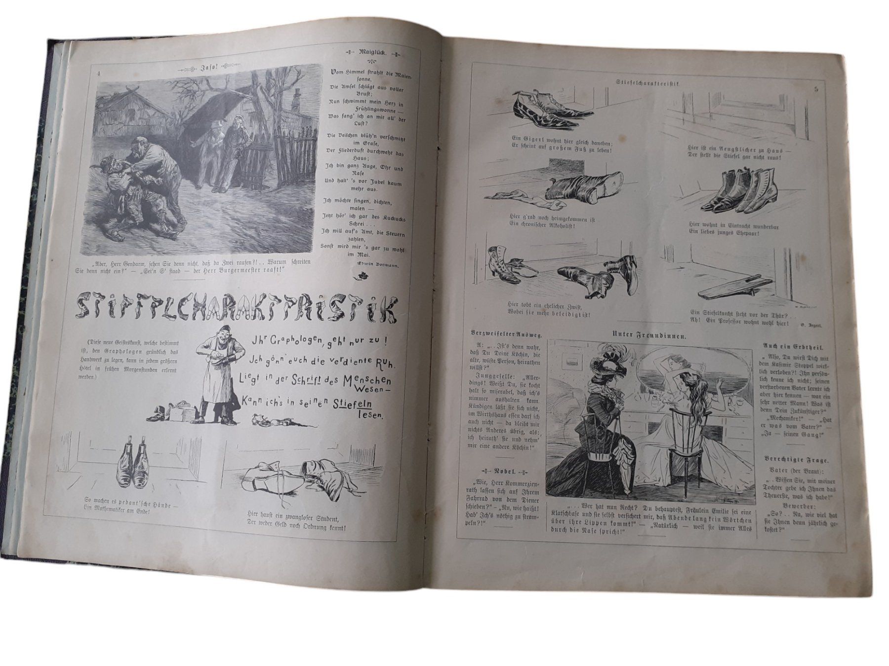 Libri: Fliegende Blätter Satirezeitschrift um 1850 – Usato da Mörschwil venduto da aik_x8mc 6