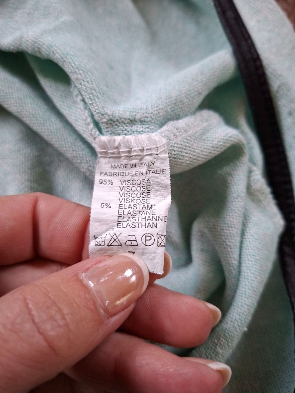Maglioni & Felpe: Chicorée; mint Pullover mit Schulterdetail Gr. S – Usato da Boniswil venduto da Totomat-Lady 4