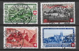 1944 : Pro Patria Serie Nr.B22-25 gest.