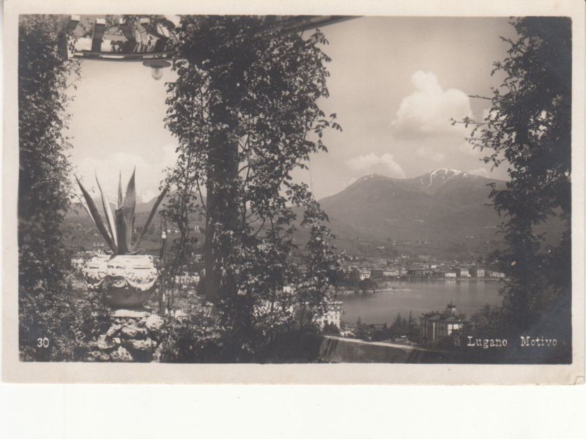 Ansichtskarten: Lugano ca. 1925 – Gebraucht aus Bürglen TG von StampGraf