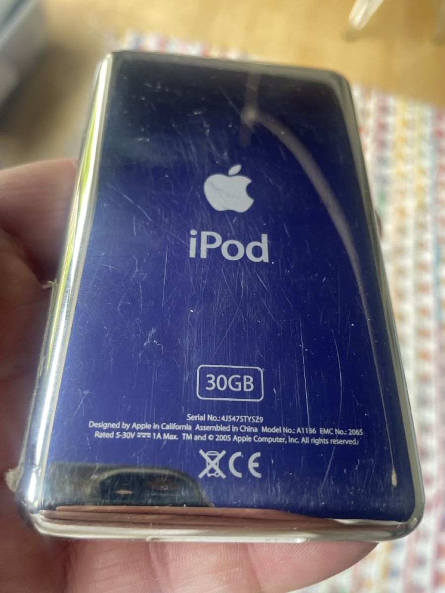 Apple Lettore multimediale portatile: iPod 30 GB, 5. Generation, inkl. Hülle von Freitag – Usato da Zürich venduto da upton1971 1